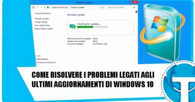 comerisolvereiproblemilegatiagliultimiaggiornamentidiwindows